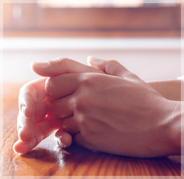 A man folding his hands - Personality Disorders